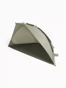 Палатка пляжная maclay, 240120120 см, трекинговая, однослойная, зелёная