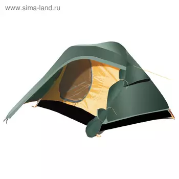 Палатка, серия Trekking Micro, зелёная, 2-местная