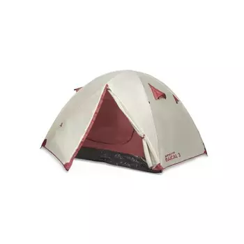 Палатка туристическая Аtemi BAIKAL 3B, трёхместная, серый/красный