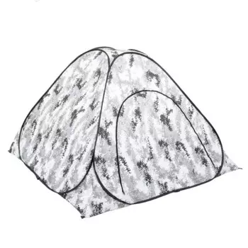 Палатка зимняя автомат утепленная, дно на молнии, 1.81.8 м, КМФ