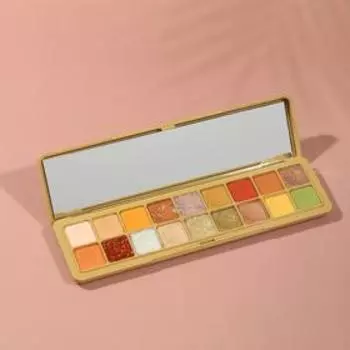 Палетка теней для век Exotic eyes, 18 оттенков, с зеркалом