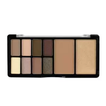 Палетка теней для век TF Artist Color Set TE-32-20C, тон 20 коричнево-зеленая палитра, 13.8 г