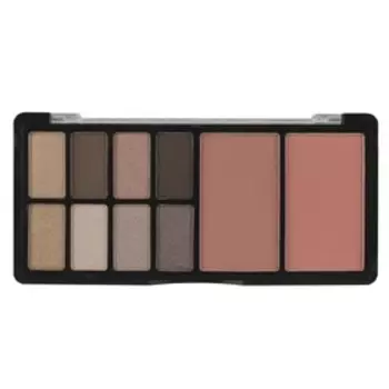 Палетка теней для век TF Beauty Set TE-31-10C, тон 10 серо-бежевая палитра, 13.8 г