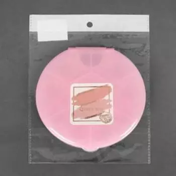 Палитра для смешивания лаков, с крышкой, 10 ячеек, цвет МИКС