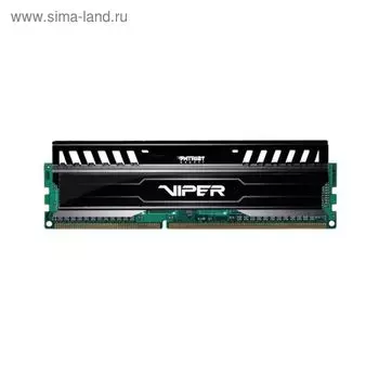Память DDR3 8Gb 1600MHz Patriot PV38G160C0 RTL PC3-12800 CL10 DIMM 240-pin 1.5В