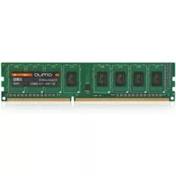 Память DDR3 QUMO QUM3U-4G1333C9, 4Гб, 1333 МГц, PC-10660, DIMM
