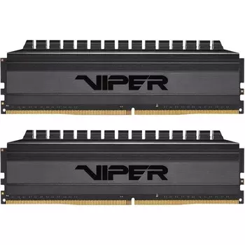 Память DDR4 2x32GB 3600MHz Patriot PVB464G360C8K Viper 4 Blackout RTL Gaming PC4-28800 CL18 102936