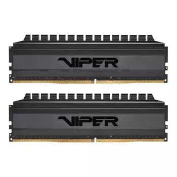 Память DDR4 2x4GB 3000MHz Patriot PVB48G300C6K Viper 4 Blackout RTL Gaming PC4-24000 CL16 D 103397