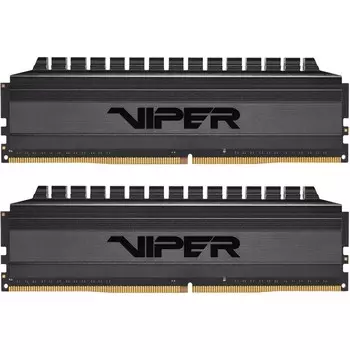 Память DDR4 2x4GB 3200MHz Patriot PVB48G320C6K Viper 4 Blackout RTL Gaming PC4-25600 CL16 D 106501