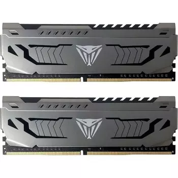 Оперативная память Patriot Viper Steel RTL Gaming [PVS48G320C6K], 8 ГБ, DDR4, 4 ГБх2 шт, 3200 Мгц