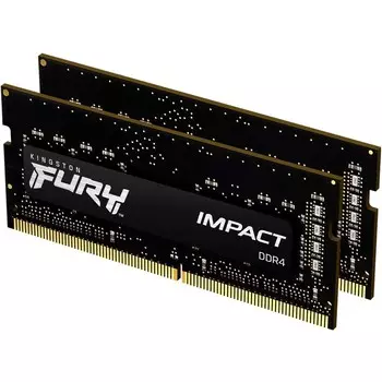 Память DDR4 2x8GB 2666MHz Kingston KF426S15IBK2/16 Fury Impact RTL PC4-21300 CL15 SO-DIMM 2 102936
