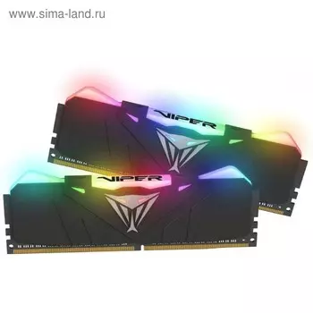 Память DDR4 Patriot PV416G320C6K, 8Гбx2, 3200 МГц, PC4-25600, DIMM