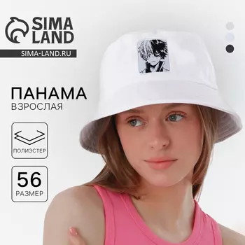 Панама «Аниме, белая, р-р 56
