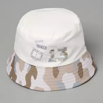 Панама детская Danger, белая, р-р 54