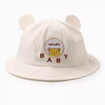 Панама детская "Baby" MINAKU, цвет молочный, размер 48-50