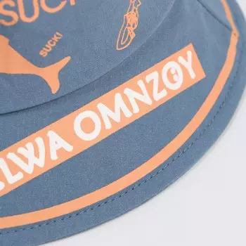 Панама детская, цвет голубой, размер 50-52