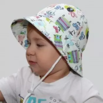 Панама детская, цвет мультиколор, размер 46-48 см