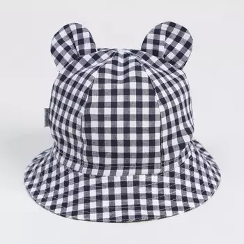 Панама детская, размер 46-48, синяя