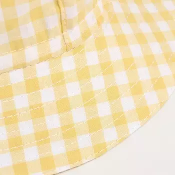 Панама детская, цвет жёлтый, размер 48-50