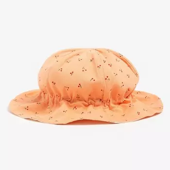 Панама детская MINAKU «Вишенка», размер 46, персиковая/бежевая