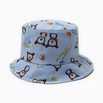 Панама детская MUMO MINAKU, размер 48, голубая