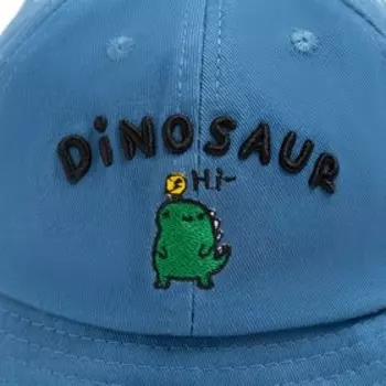 Панама для мальчика MINAKU Dinosaur, размер 48, синяя