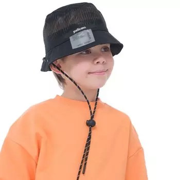 Панама для мальчиков, размер 48-50, цвет чёрный