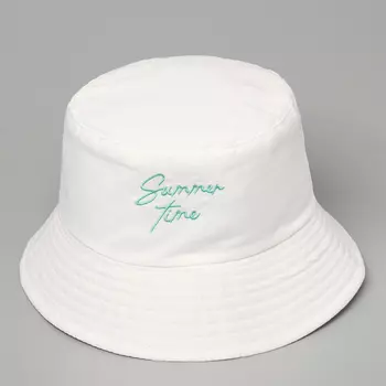 Панама детская «Лето», белая, р-р 54