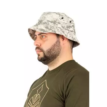 Панама ОРИОН с утяжкой, смесовая, белая цифра