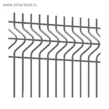 Панель 1,73х2,5м 4,0мм GL Медиум цинк яч. 200х55, шт
