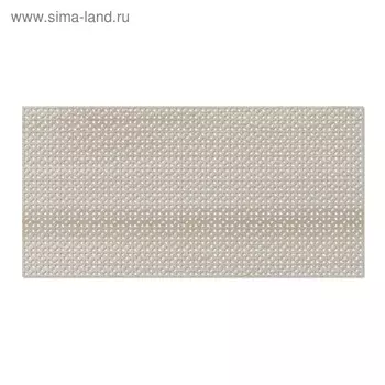 Панель декоративная перфорированная, без рамки, Сусанна, дуб сонома, 1112х512 мм