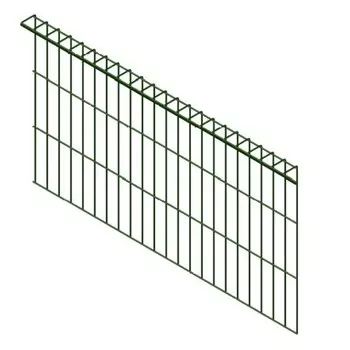 Панель DFence "ФЛАГМАН" VP 2550*900 яч.50х200 4мм Zn+ПП RAL6005