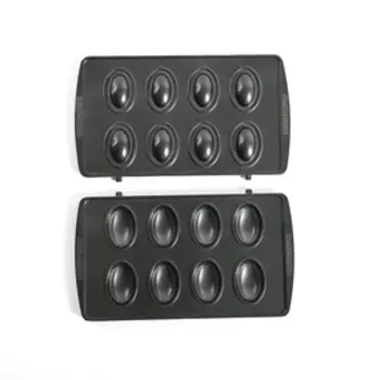 Панель для мультипекаря Redmond RAMB-18, орешки, антипригарное покрытие, чёрная