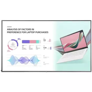 Панель LG 75" 75UH5J-H черный IPS LED 16:9 DVI HDMI M/M матовая 500cd 178гр/178гр 3840x2160 102948