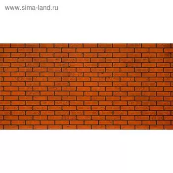 Панель МДФ листовая, кирпич, натуральный, 2440 1220 мм