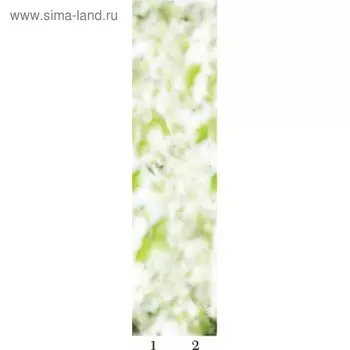 Панель потолочная PANDA Листья добор 4165 (упаковка 4 шт.), 3х0,25 м