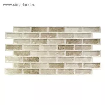 Панель ПВХ камень Опал 485х960