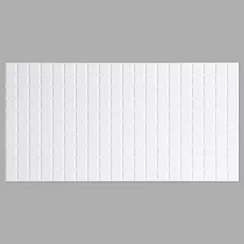 Панель ПВХ «Кожа», 485960 мм, белая