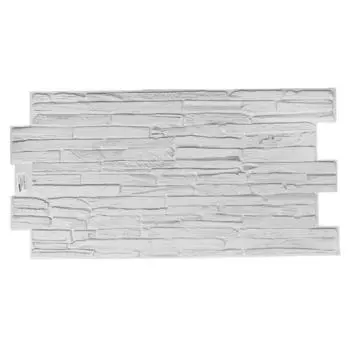 Стеновая панель ПВХ Grace «Кварцит», 980500 мм, цвет серый