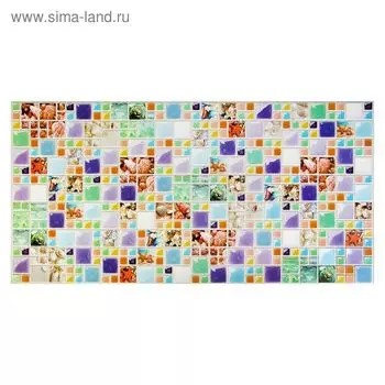Панель ПВХ мозаика «Лагуна», 955480 мм