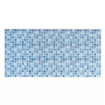 Стеновая панель ПВХ «Мозаика Лазурь», 960480 мм