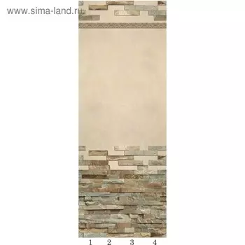 Панель ПВХ PANDA Путешествие, 2,7х0,25м, 0601