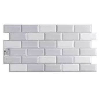 Панель ПВХ плитка Кабанчики айси, 485х960