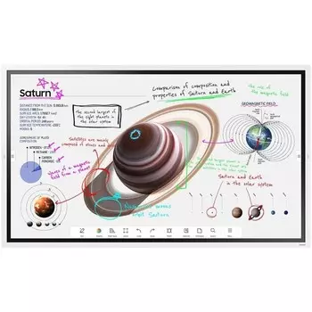 Панель Samsung 65" WM65B Flip Chart Pro белый E-LED BLU LED 8ms 16:9 HDMI M/M матовая 350cd 102948