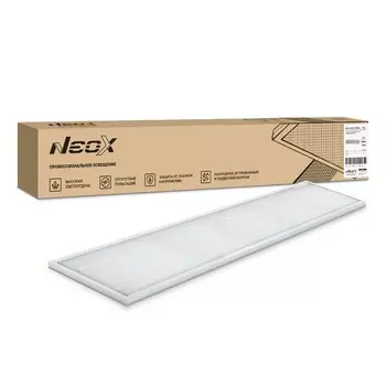 Панель светодиодная универсальная ДВО-01 4540-ПРИЗМА, 45 Вт, 4000К, 1195180 мм, NEOX