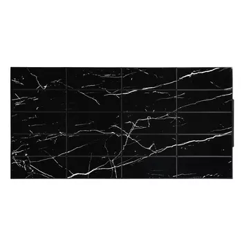 Панель «Травертин», 957482 мм, черный