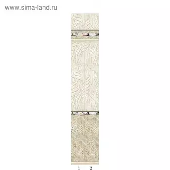 Панели ПВХ PANDA "Лотос" . 05120 2700х250х8мм