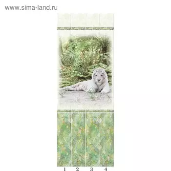Панели ПВХ PANDA "Тропики" узор 00440 2700х250х8мм
