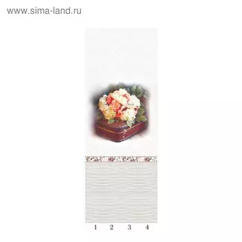 Панели ПВХ PANDA "Винтаж" узор (Чемодан) 04950 2700х250х8мм