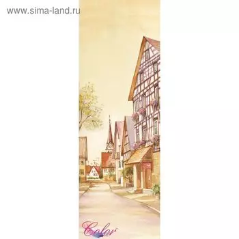 Панно "Акварель" К-013 (1 полотно), 100x300 см